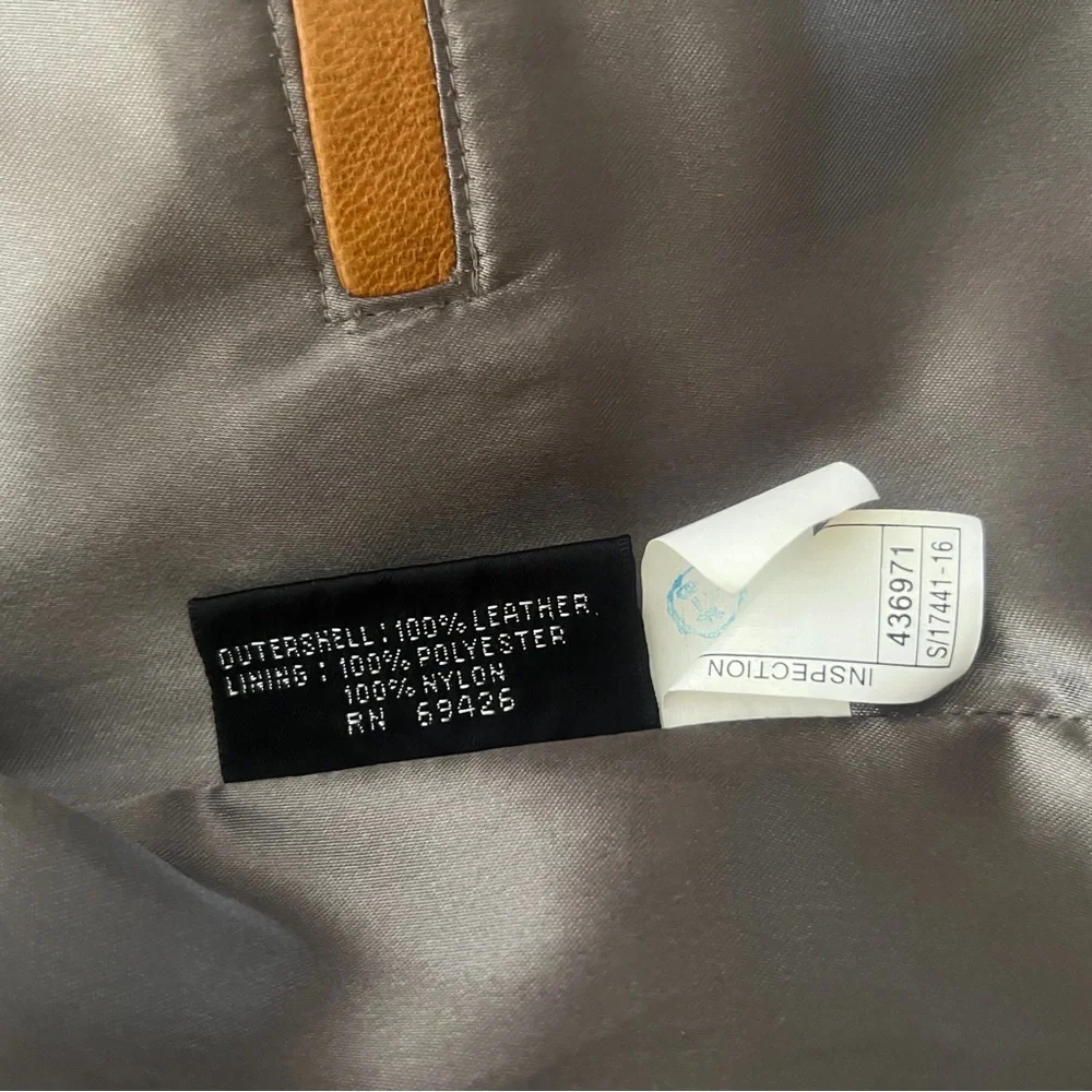 WILSONS LEATHER TAN JACKET MENSWEAR - Picture 11 of 13